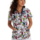 Women's Wrinkle Release Top - SKT021 - Tropical Kitty