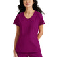 Women's High-Low Hem Tuck-In Top - SKT147 - Wine