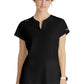Women's Two Pocket V-Neck Coast Top - SKT259 - Black