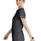 Women's Two Pocket V-Neck Coast Top - SKT259 - Pewter