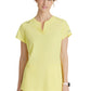 Women's Two Pocket V-Neck Coast Top - SKT259 - Lemon Glow