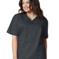 Women's Four-Pocket V-Neck Top - 101 - Pewter