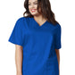 Women's Four-Pocket V-Neck Top - 101 - Royal