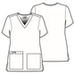 Women's Four-Pocket V-Neck Top - 101 - Red