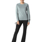 Women's Watch Window Long Sleeve Underscrub Tee - 2139 - Grey Heather