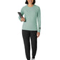 Women's Watch Window Long Sleeve Underscrub Tee - 2139 - Sky Blue Heather