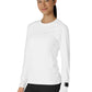 Women's Watch Window Long Sleeve Underscrub Tee - 2139 - White