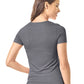 Women's Short Sleeve Top - 2209 - Pewter