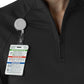 Women's Watch Window Quarter Zip Top - 2239 - Black