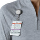 Women's Watch Window Quarter Zip Top - 2239 - Grey Heather