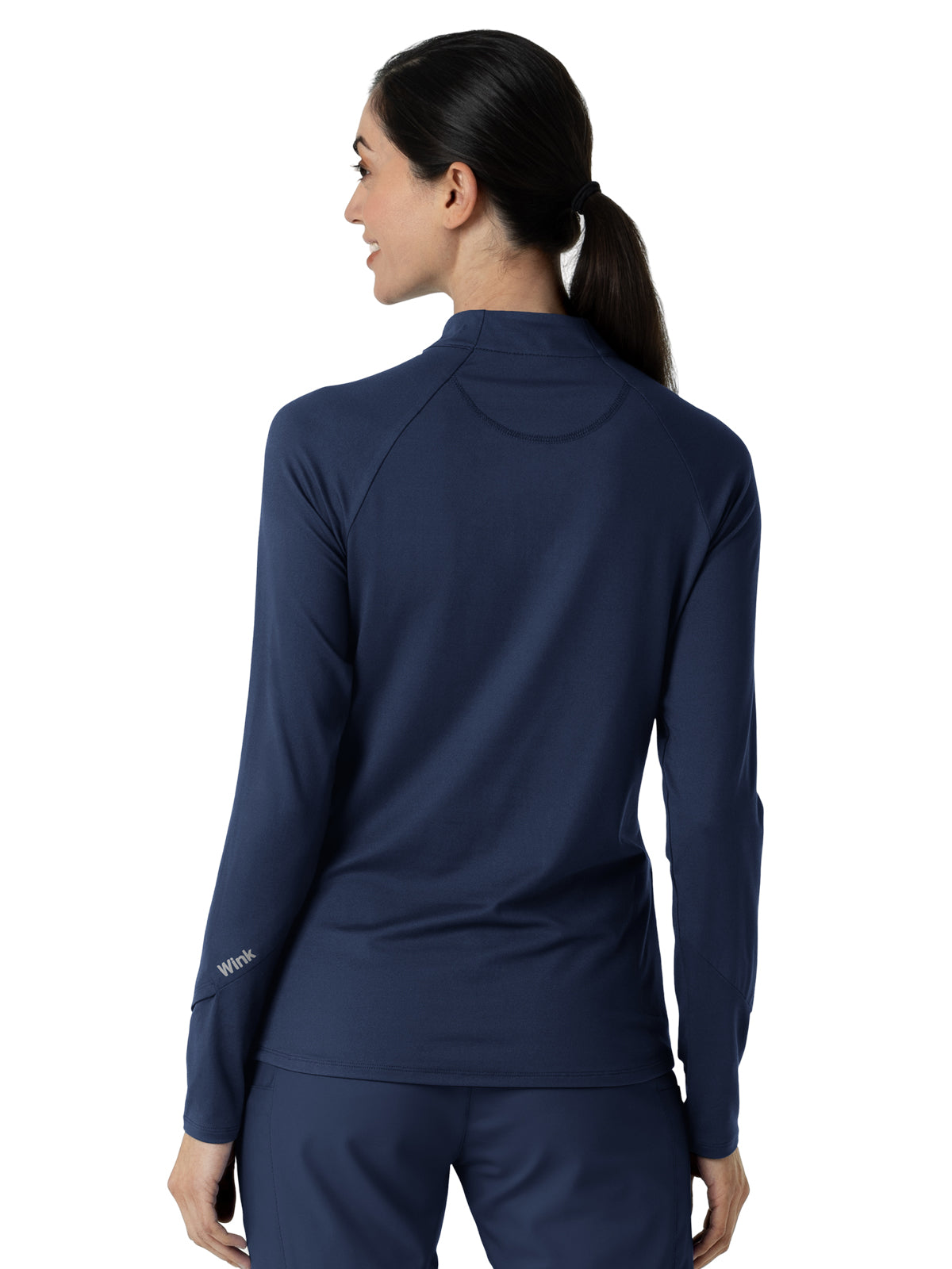 Women's Watch Window Quarter Zip Top - 2239 - Navy