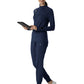 Women's Watch Window Quarter Zip Top - 2239 - Navy