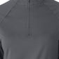 Women's Watch Window Quarter Zip Top - 2239 - Pewter