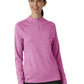 Women's Watch Window Quarter Zip Top - 2239 - Raspberry Heather