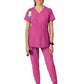 Women's Five-Pocket Maternity Top - 4555 - Hot Pink
