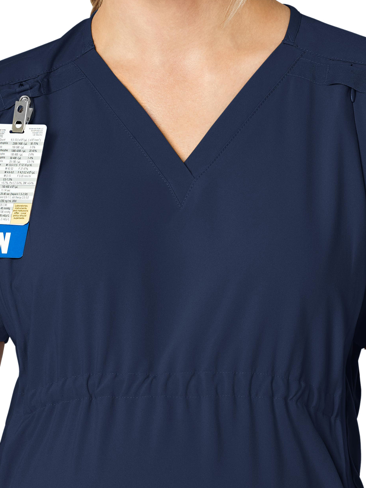 Women's Five-Pocket Maternity Top - 4555 - Navy