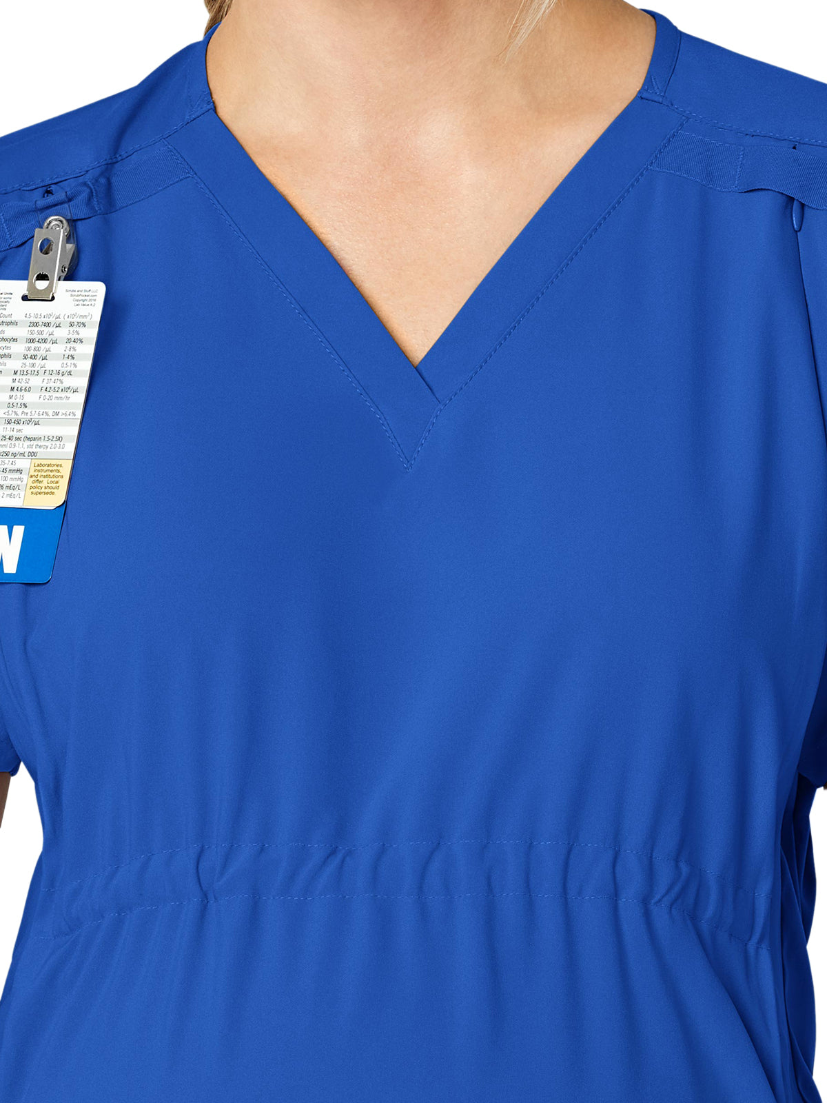Women's Five-Pocket Maternity Top - 4555 - Royal