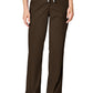 Women's Four-Pocket Flare Leg Pant - 502 - Chocolate