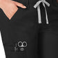 Women's Six-Pocket Straight Leg Pant - 504 - Black