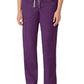 Women's Six-Pocket Straight Leg Pant - 504 - Eggplant