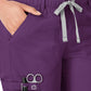 Women's Six-Pocket Straight Leg Pant - 504 - Eggplant