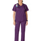 Women's Six-Pocket Straight Leg Pant - 504 - Eggplant