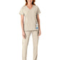 Women's Eight-Pocket Flat-Front Cargo Pant - 5155 - Khaki