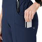 Women's Eight-Pocket Flat-Front Cargo Pant - 5155 - Navy