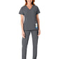 Women's Eight-Pocket Flat-Front Cargo Pant - 5155 - Pewter