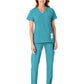 Women's Eight-Pocket Flat-Front Cargo Pant - 5155 - Teal