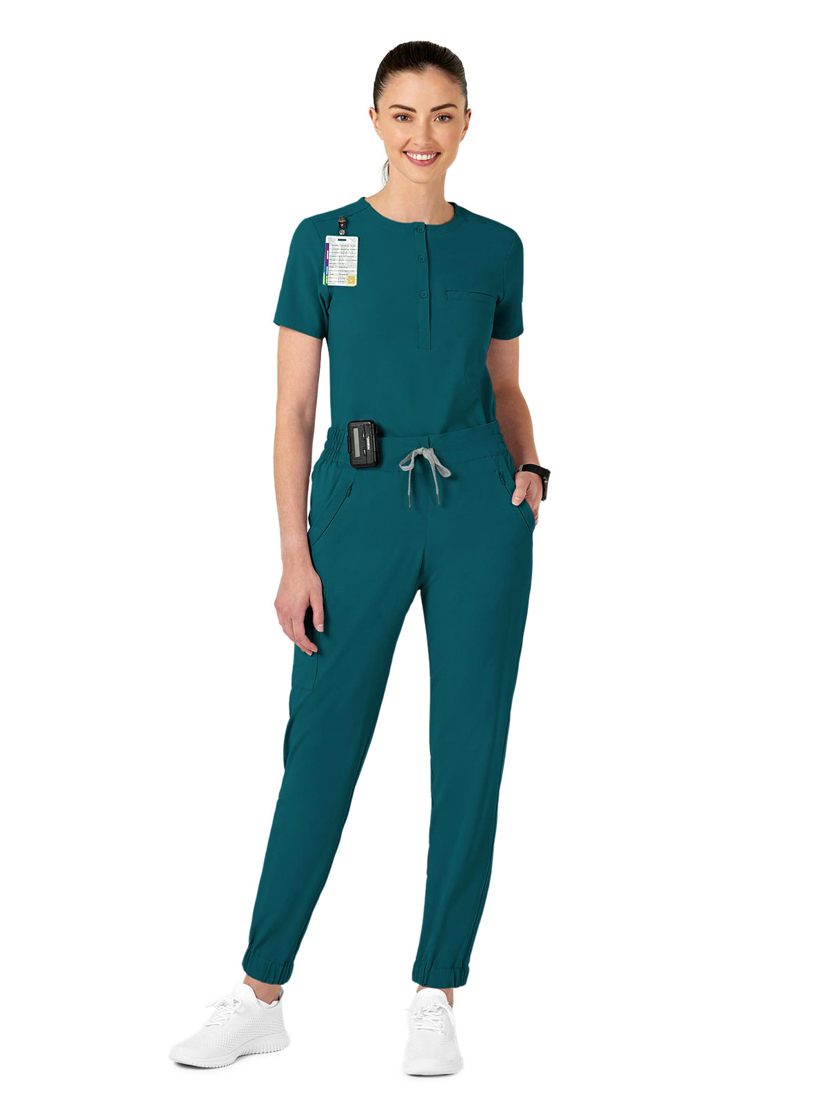 Women's Seven-Pocket Jogger Pant - 5234 - Caribbean Blue