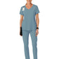 Women's Five-Pocket High Waist Slim Cargo Pant - 5334 - Elemental Blue