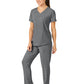 Women's Five-Pocket High Waist Slim Cargo Pant - 5334 - Grey Heather