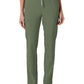 Women's Five-Pocket High Waist Slim Cargo Pant - 5334 - Olive