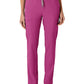 Women's Five-Pocket High Waist Slim Cargo Pant - 5334 - Raspberry