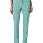 Women's Five-Pocket High Waist Slim Cargo Pant - 5334 - Turquoise