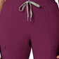 Women's Five-Pocket High Waist Slim Cargo Pant - 5334 - Wine