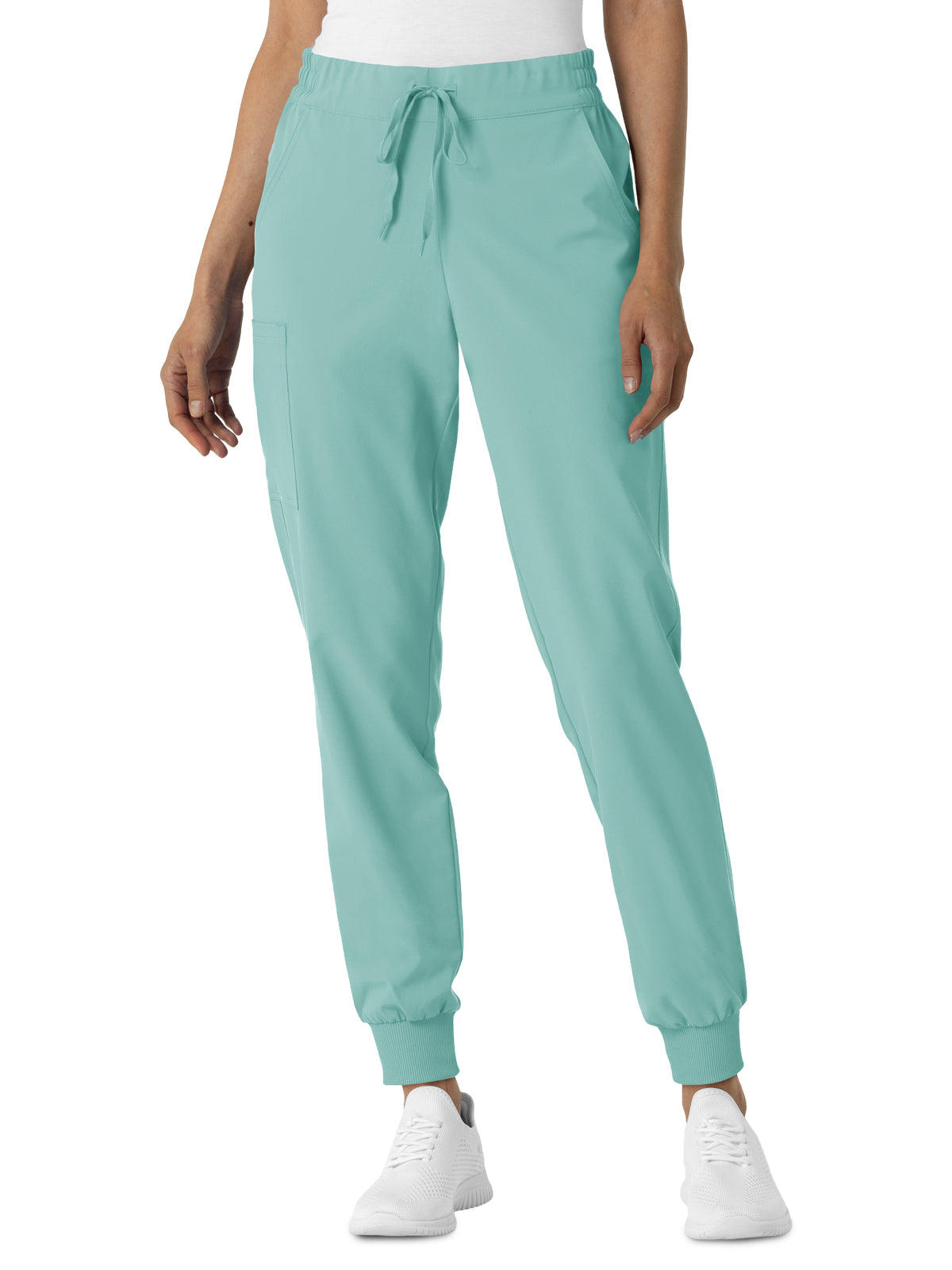 Women's Six-Pocket Jogger Pant - 5934 - Turquoise