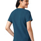 Women's Four-Pocket V-Neck Top - 6134 - Caribbean