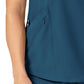 Women's Four-Pocket V-Neck Top - 6134 - Caribbean