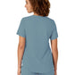 Women's Four-Pocket V-Neck Top - 6134 - Elemental Blue