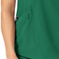 Women's Four-Pocket V-Neck Top - 6134 - Hunter