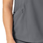 Women's Four-Pocket V-Neck Top - 6134 - Pewter