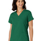 Women's Flex-n-Reach Side Panel V-Neck Top - 6145 - Hunter