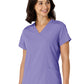 Women's Flex-n-Reach Side Panel V-Neck Top - 6145 - Iris Purple