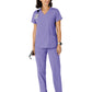 Women's Flex-n-Reach Side Panel V-Neck Top - 6145 - Iris Purple