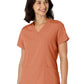 Women's Flex-n-Reach Side Panel V-Neck Top - 6145 - Terra Cotta