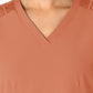 Women's Flex-n-Reach Side Panel V-Neck Top - 6145 - Terra Cotta