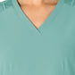 Women's Flex-n-Reach Side Panel V-Neck Top - 6145 - Turquoise
