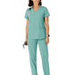 Women's Flex-n-Reach Side Panel V-Neck Top - 6145 - Turquoise
